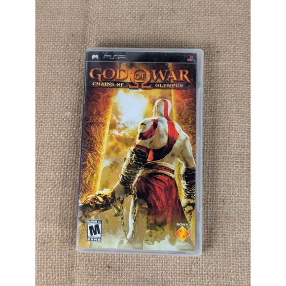 God of War Chains of Olympus Sony PSP Game Complete in Box - Picture 1 of 9